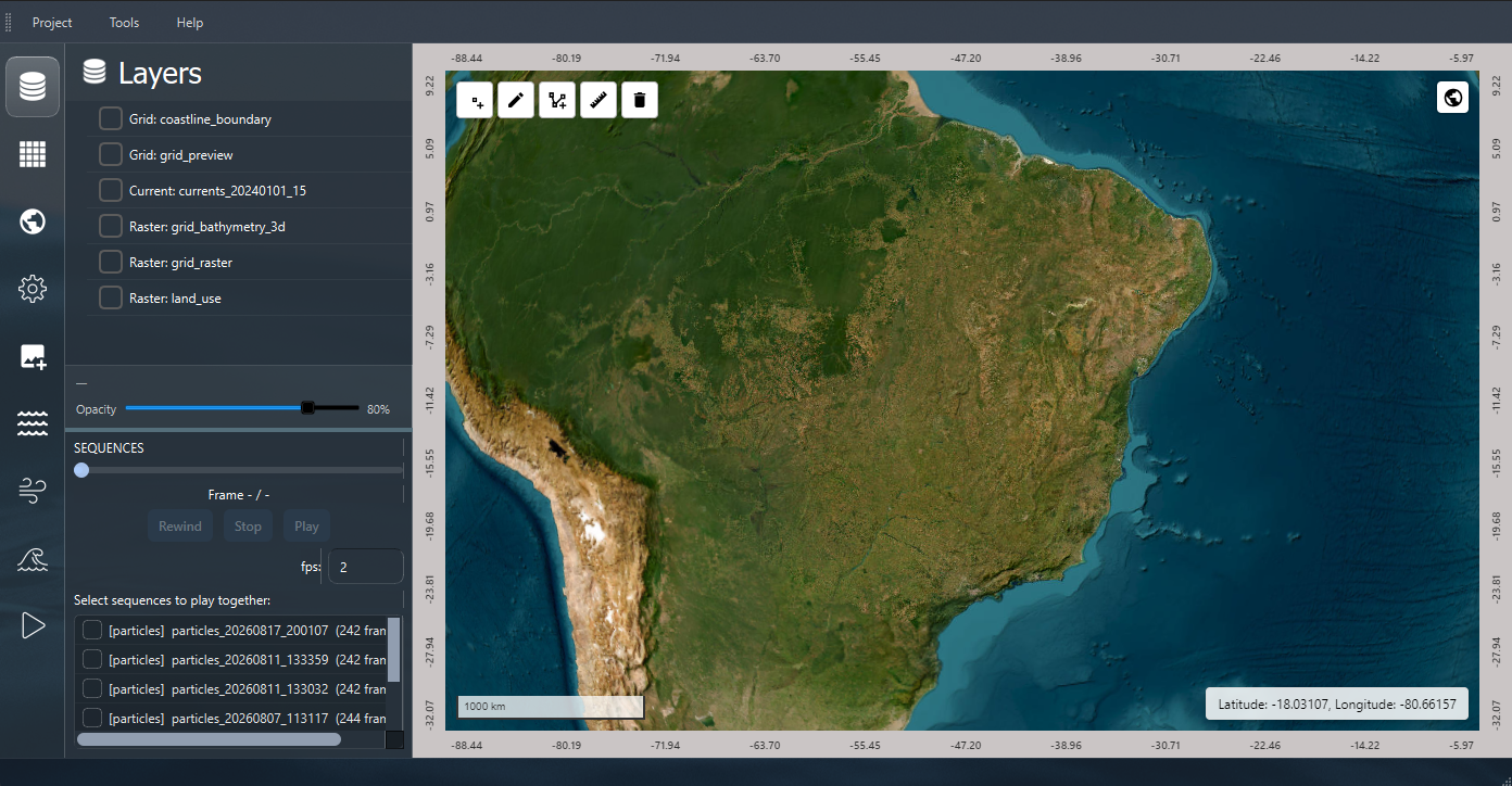 Figure 6: Layers panel open